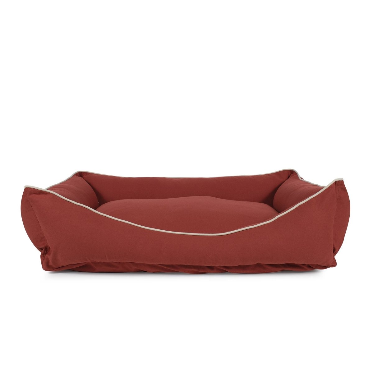 Canvas Kuddle Lounge Comfort Dog Bed Red, X-Large (42w x 30d x 10h)