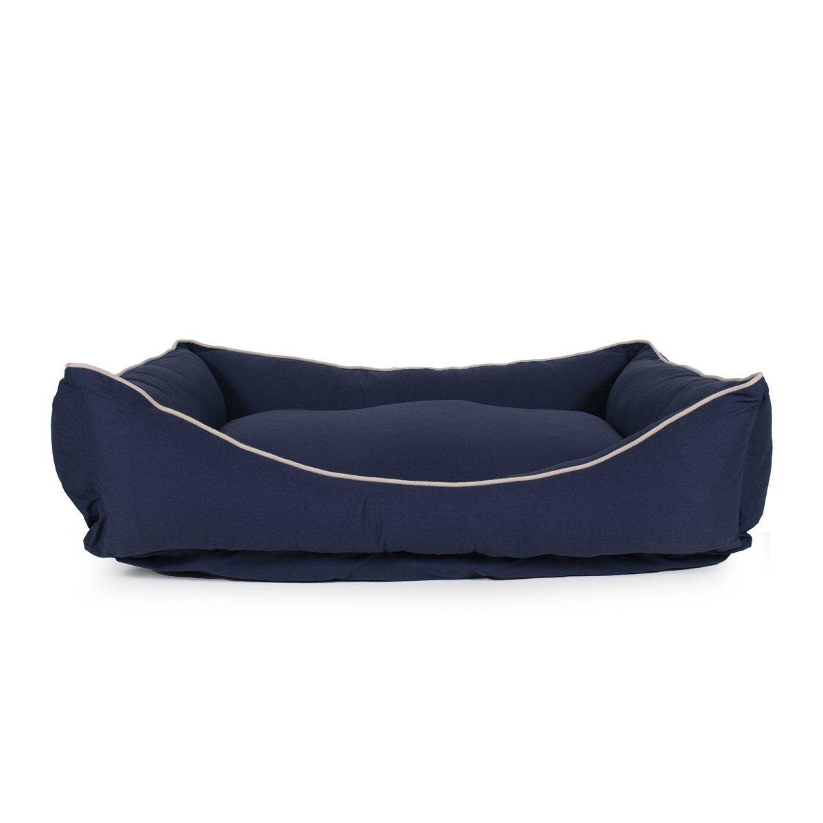 Canvas Kuddle Lounge Comfort Dog Bed Blue, X-Large (42w x 30d x 10h)