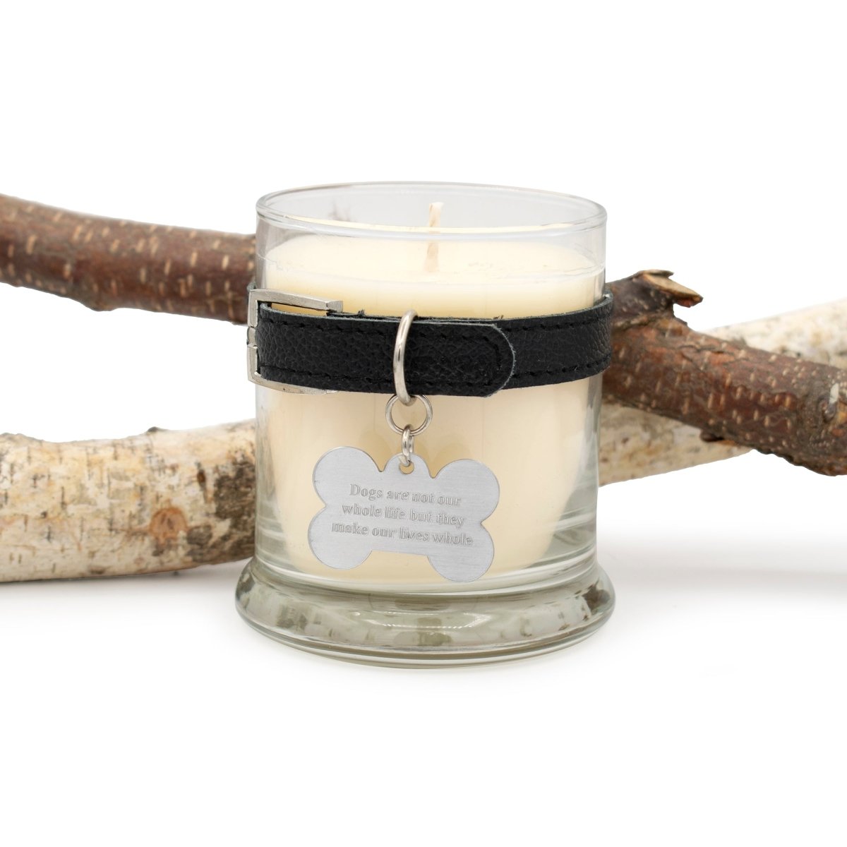Black Belt with Dog’s Life Tag Jar Candle Big Stick (Cedar)