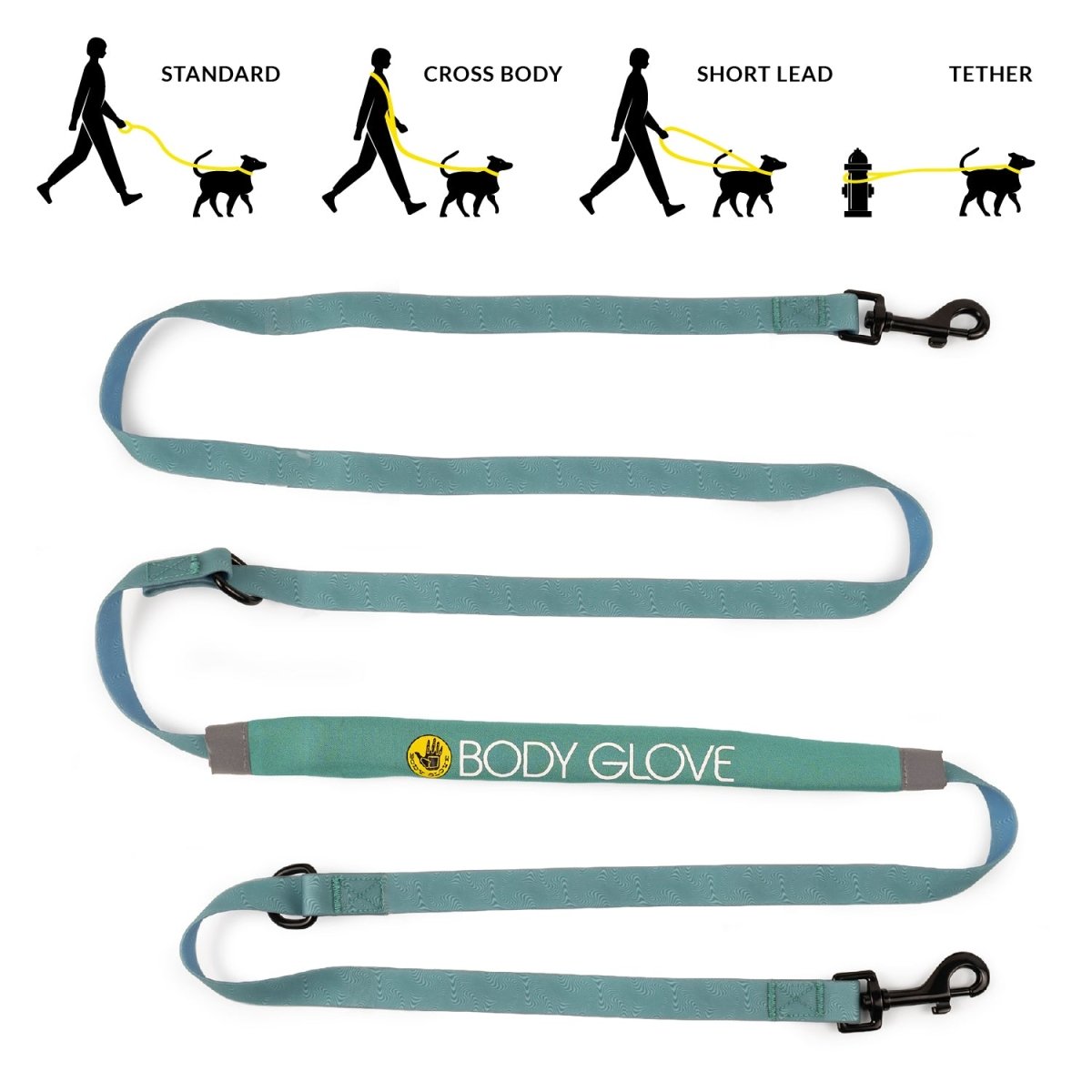 Body Glove Beach Walk Handsfree Pet Leash - Body Glove, collars-leashes, and New