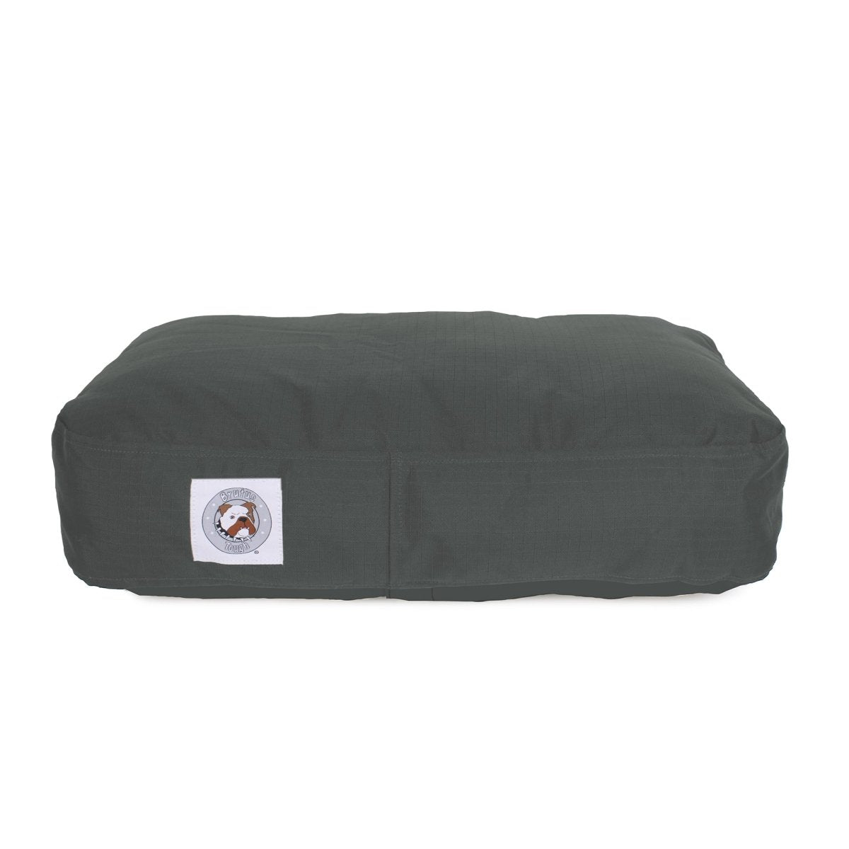 Brutus Tuff Pet Napper Heavy Duty Dog Bed Dark Gray, Small (24"w x 18"d x 5"h), Complete Bed