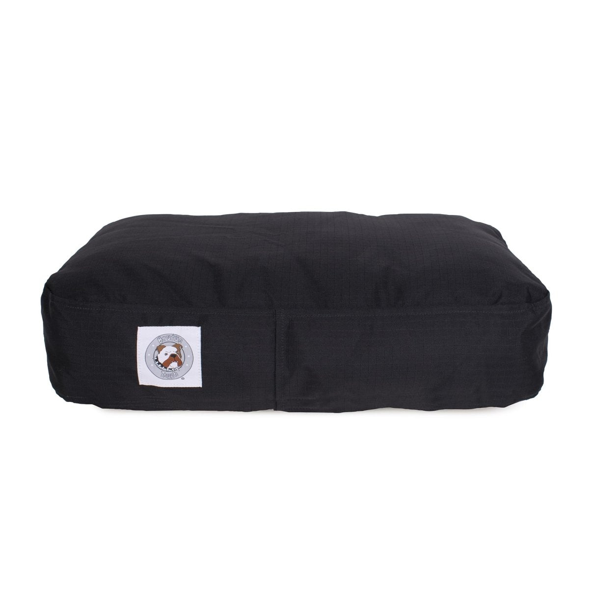 Brutus Tuff Pet Napper Heavy Duty Dog Bed Black, Small (24"w x 18"d x 5"h), Complete Bed