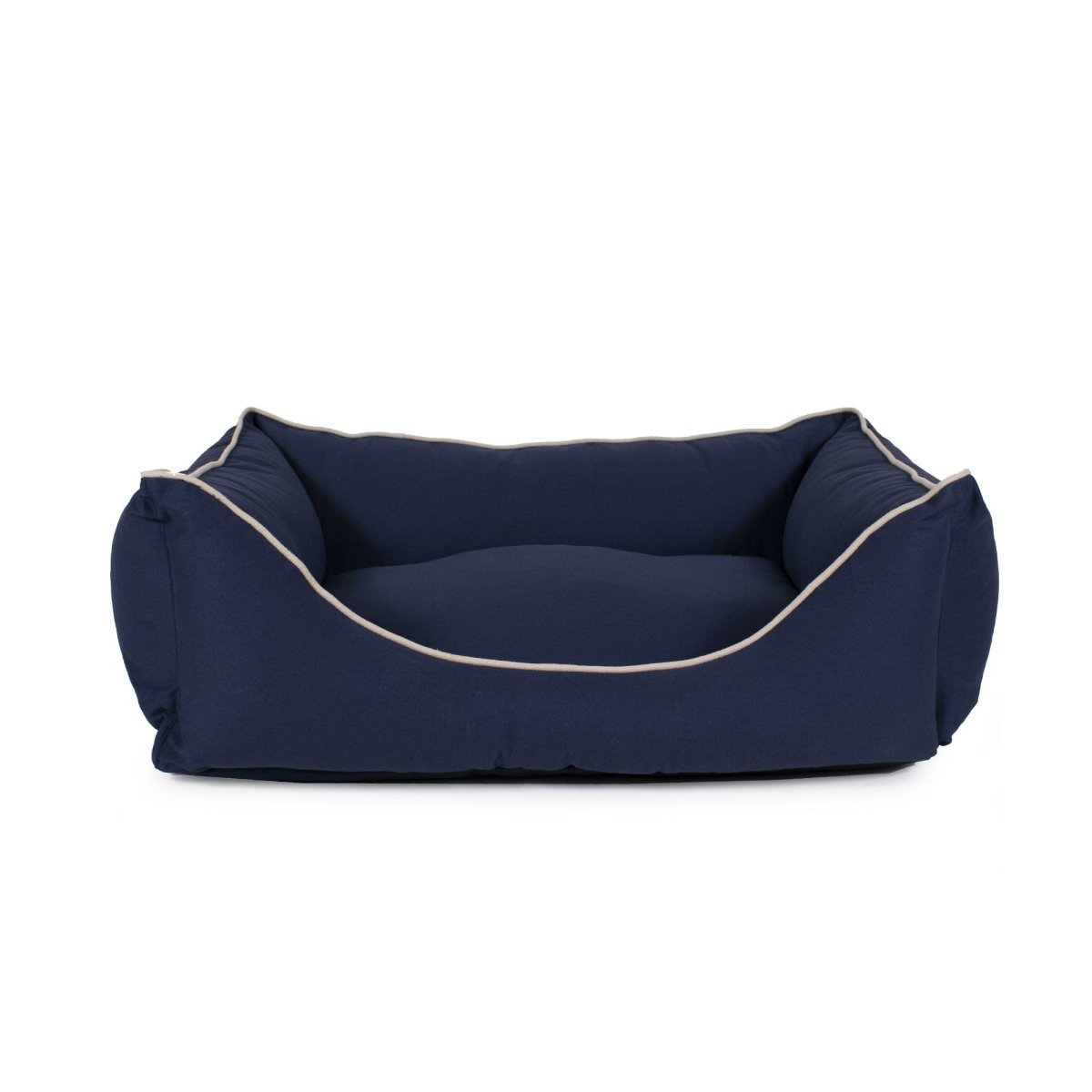 Canvas Kuddle Lounge Comfort Dog Bed Blue, Large (36w x 27d x 10h)