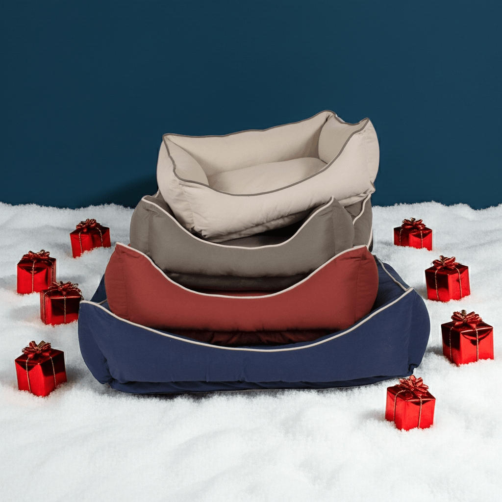 Canvas Kuddle Lounge Comfort Dog Bed - christmas - 2025, Discontinued, and Outlet