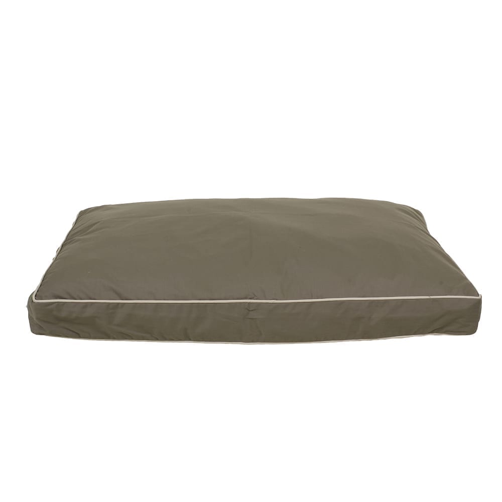Classic Canvas Rectangle Jamison Dog Bed Sage, Large (48x36x4), Memory Foam