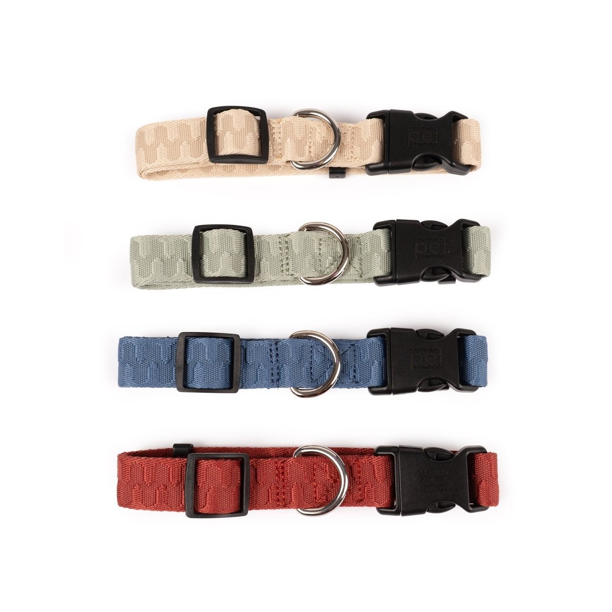 Dog Collar - Checkered Wave - Carolina Pet, collars - leashes, and New