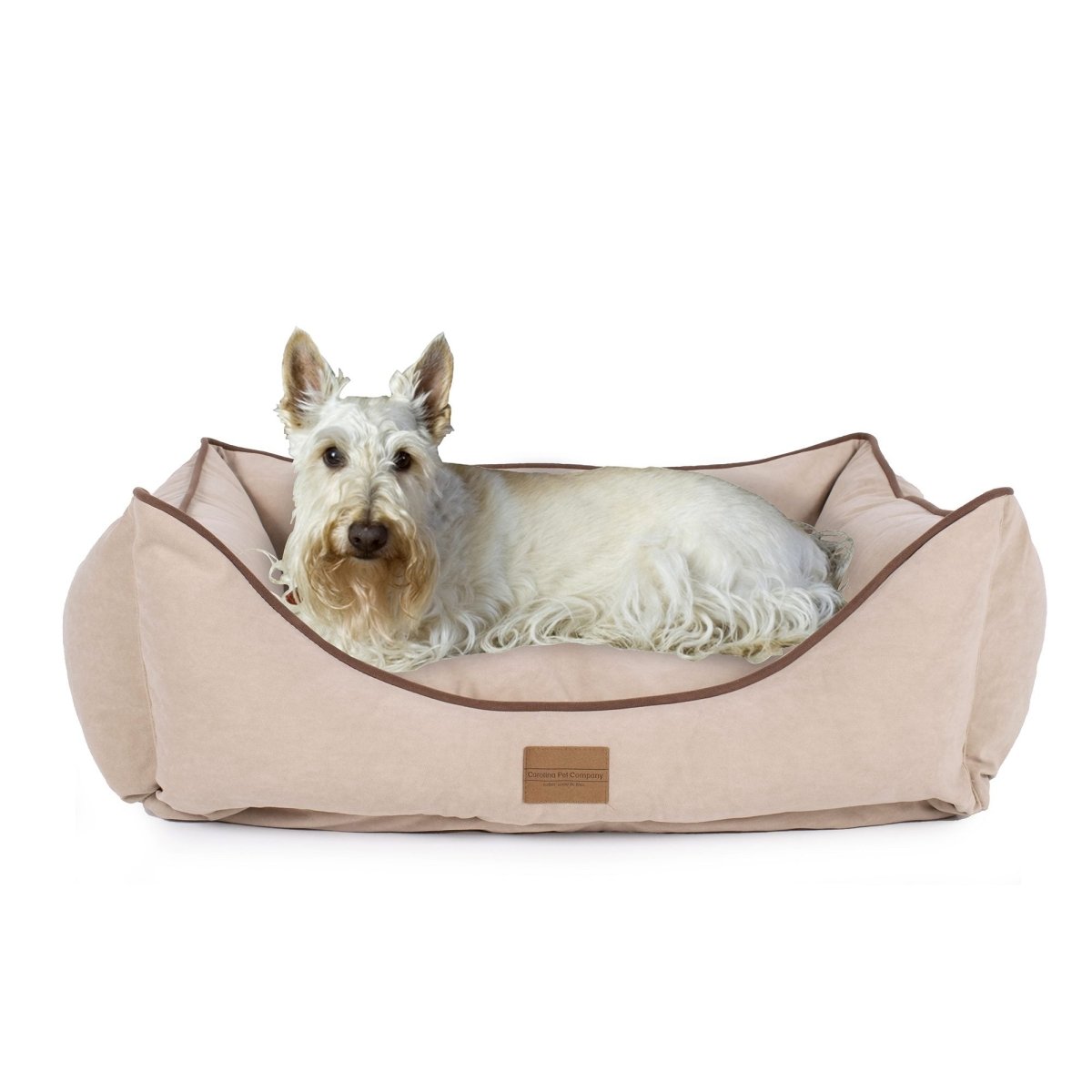 Microfiber Kuddle Lounge Comfort Dog Bed Linen, Medium (30w x 24d x 9h), Cover Only (No Fill)