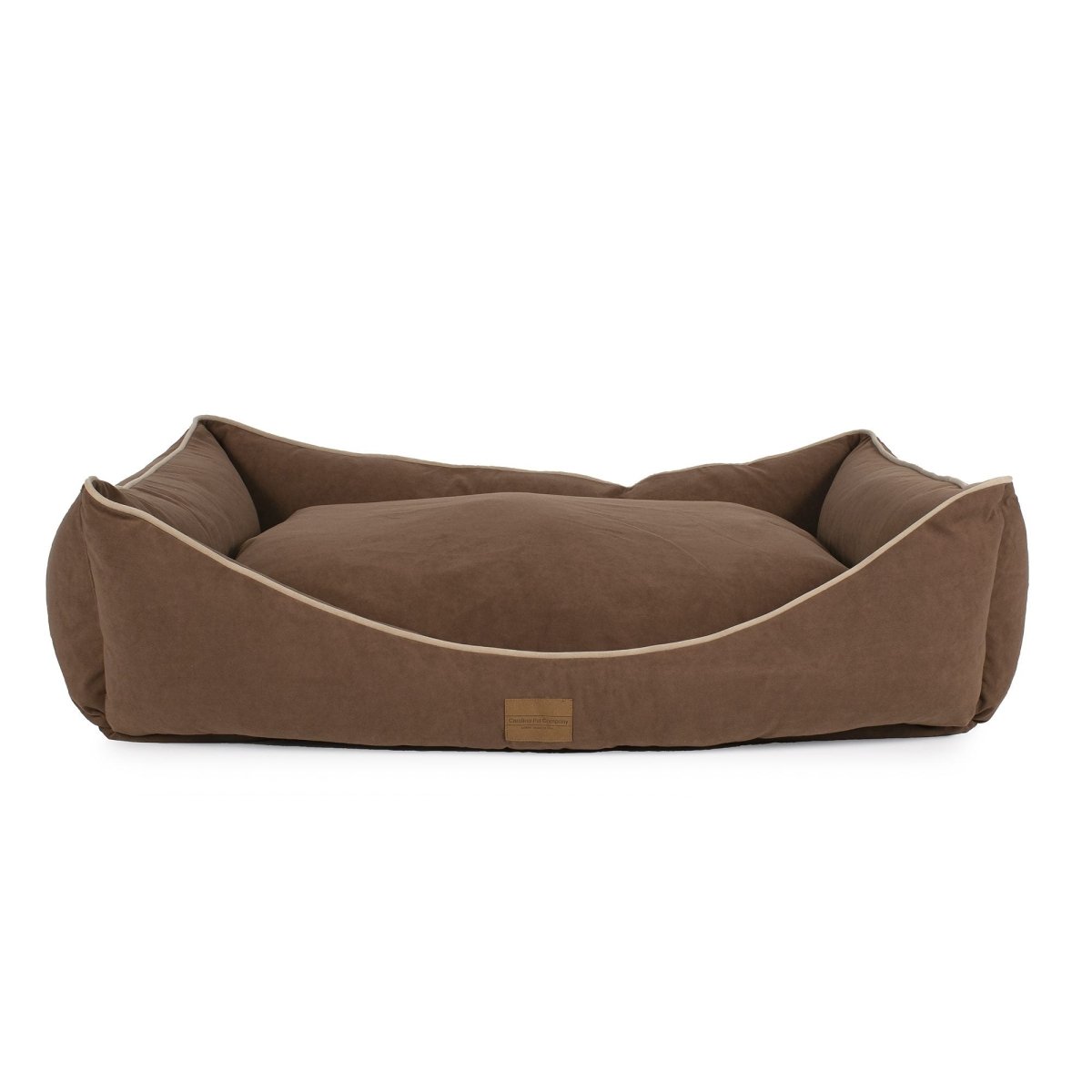 Microfiber Kuddle Lounge Comfort Dog Bed Chocolate, X-Large (42w x 30d x 10h), Cover Only (No Fill)