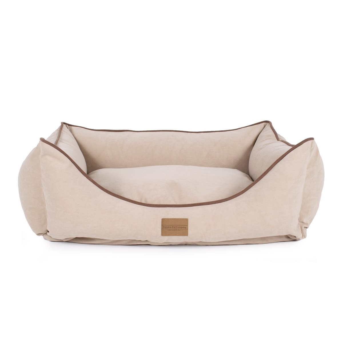 Microfiber Kuddle Lounge Comfort Dog Bed Linen, Large (36w x 27d x 10h), Cover Only (No Fill)