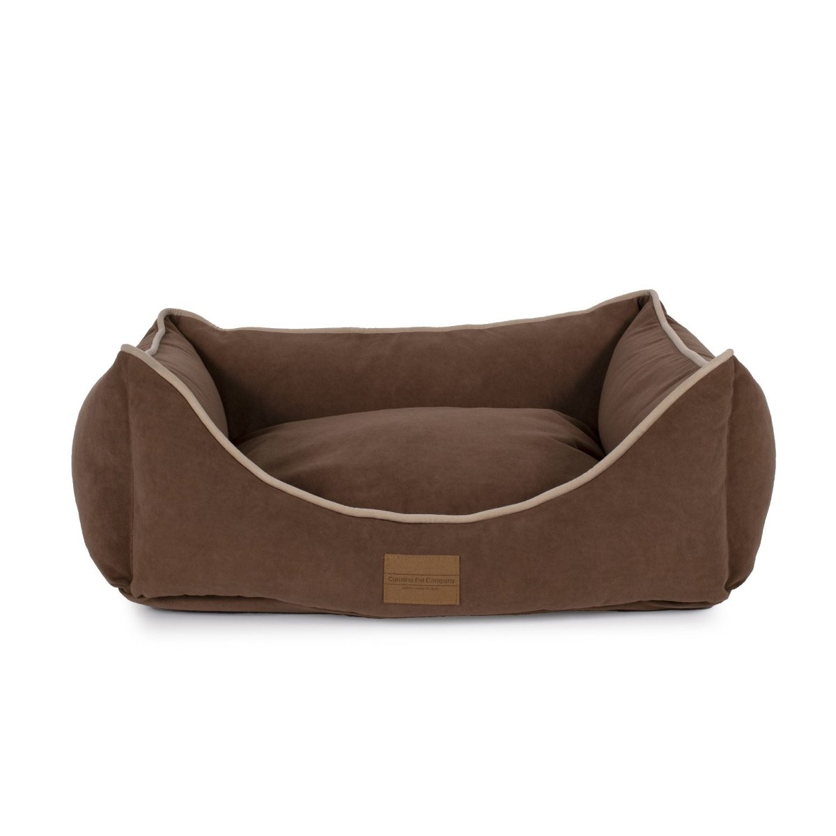 Microfiber Kuddle Lounge Comfort Dog Bed Chocolate, Medium (30w x 24d x 9h), Cover Only (No Fill)