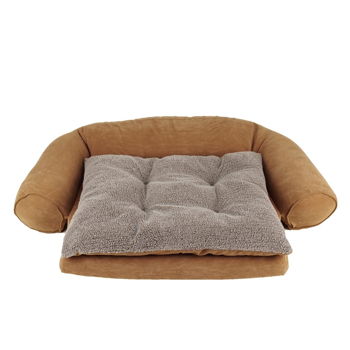 Orthopedic Sleeper Comfort Couch Dog Bed Saddle, Small (47x32x9), Cover Only (No Fill)