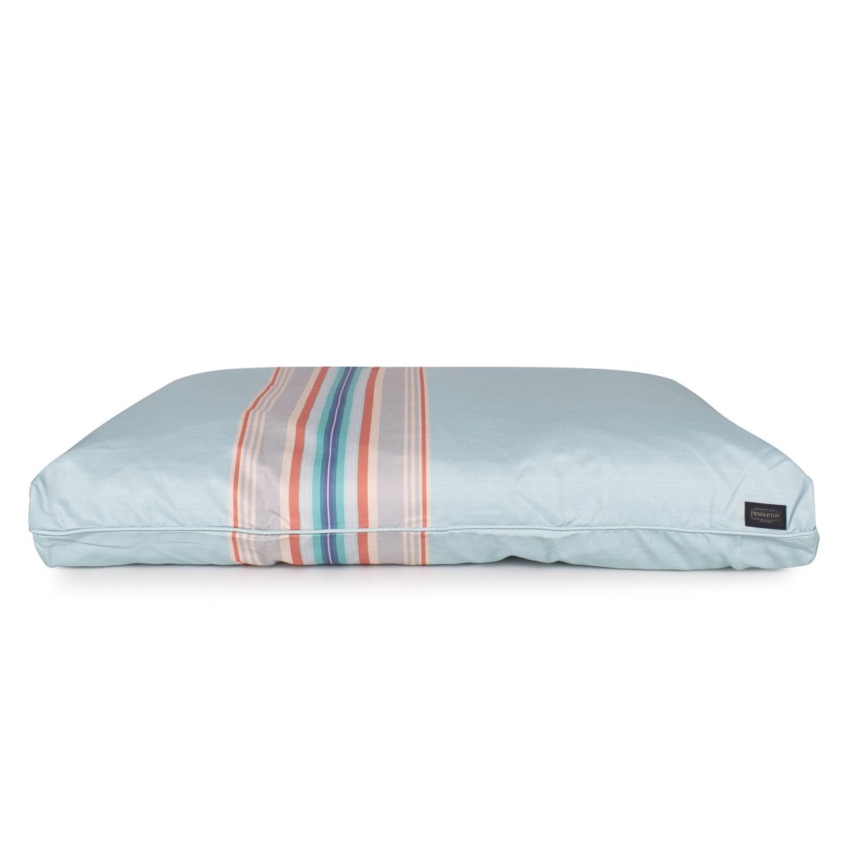 Pendleton Serape Stripe Blue Indoor Outdoor Pet Napper Dog Bed X-Large (48x36x5), Complete Bed