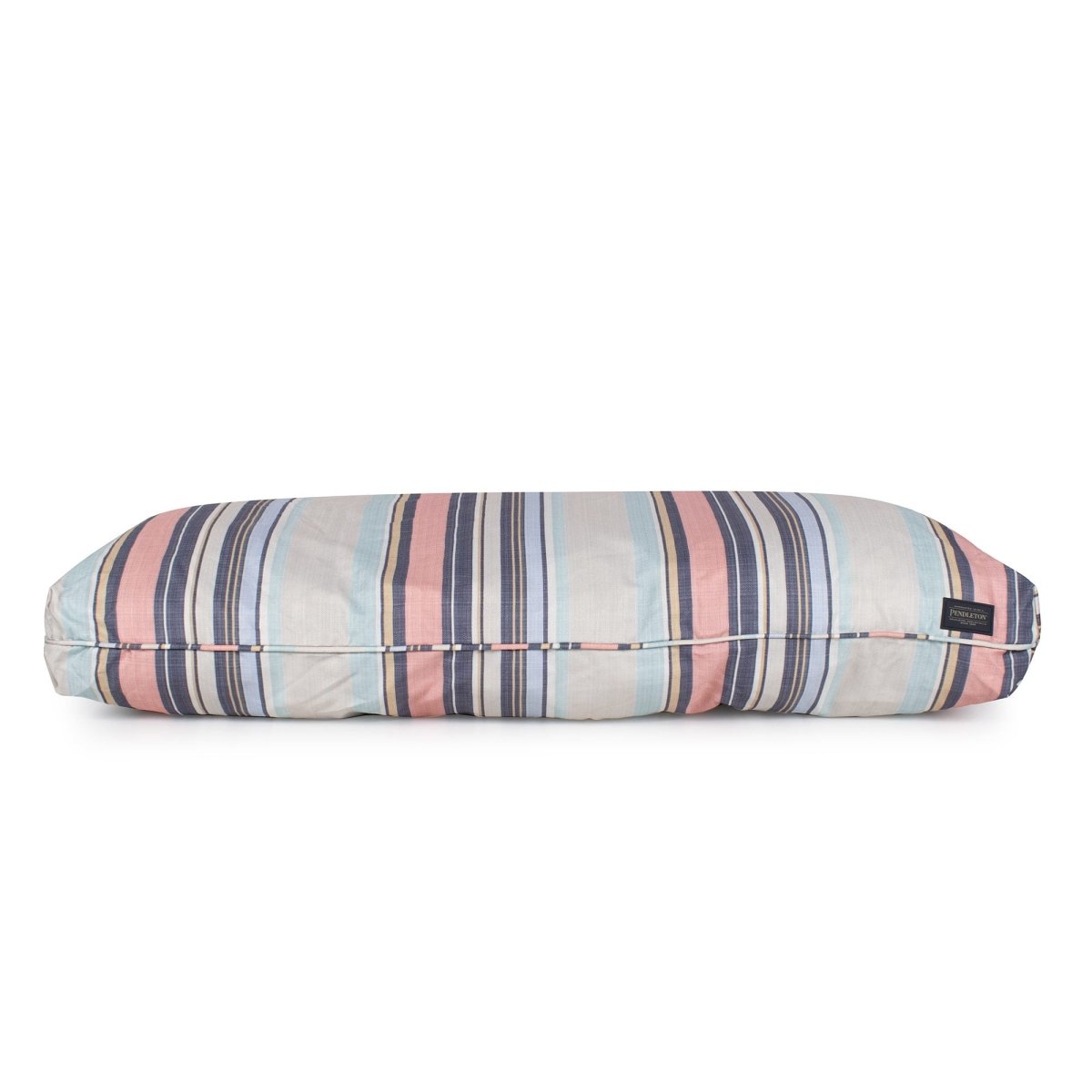 Pendleton All Season Coral Stripe Indoor Outdoor Napper Dog Bed X-Large (48x36x5), Complete Bed