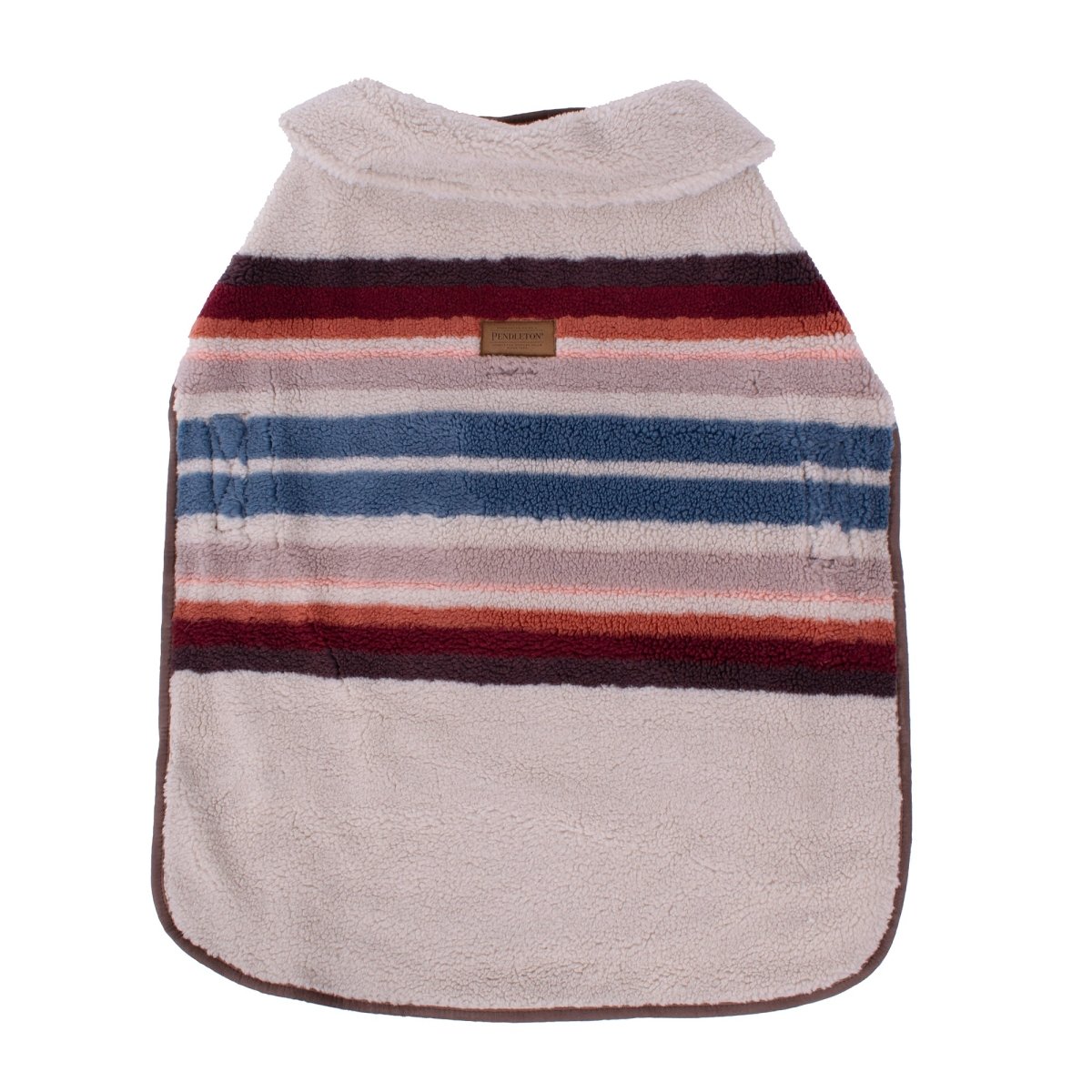 Pendleton Serape Rosewood Berber Dog Coat 25”L