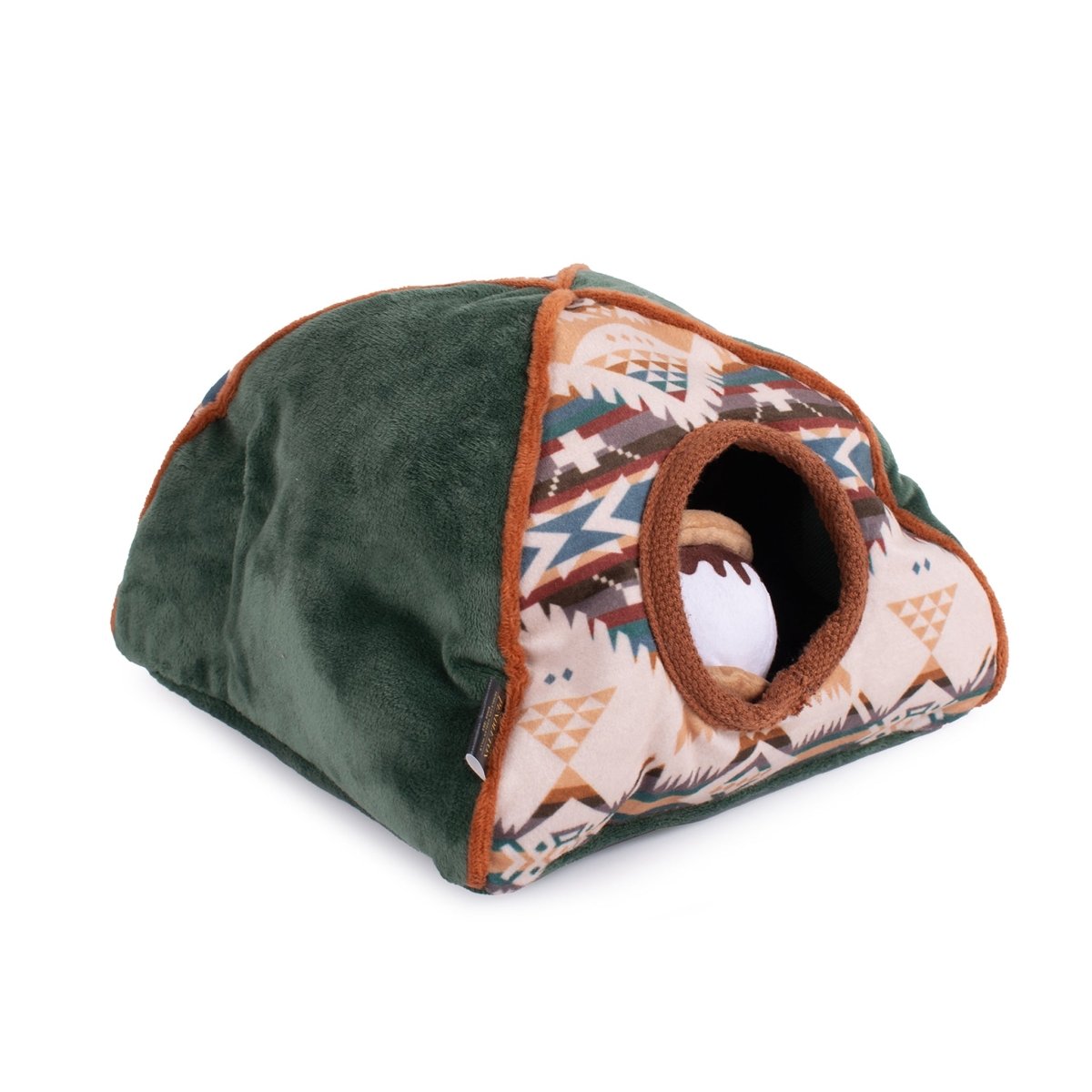 Pendleton Camp Discovery Tent Set Dog Plush Toy - , , and