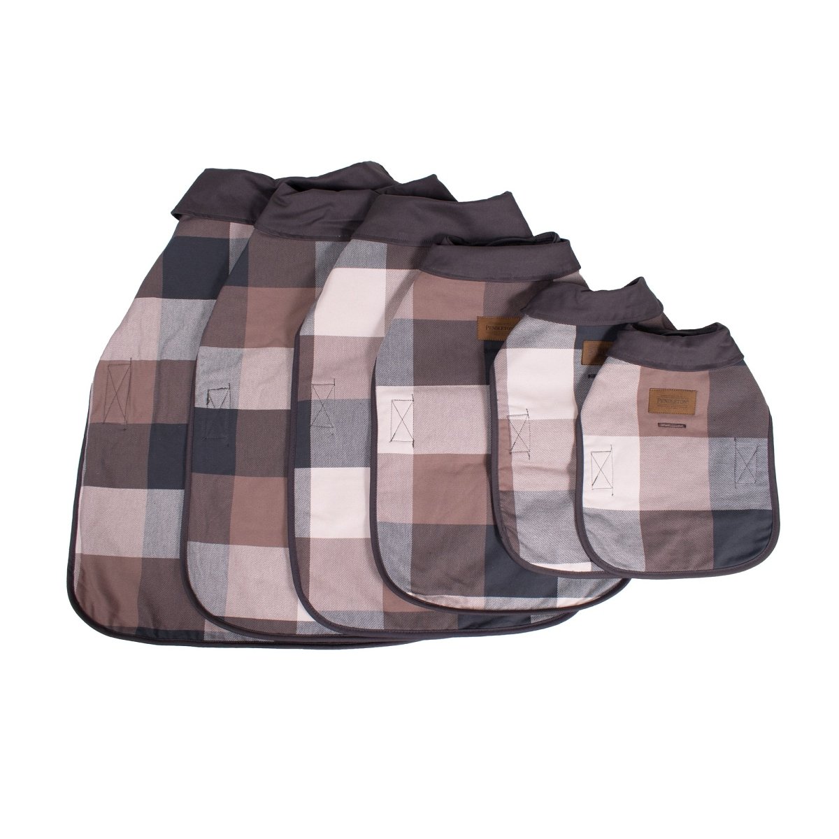 Coat &#8211; Block Plaid Stack