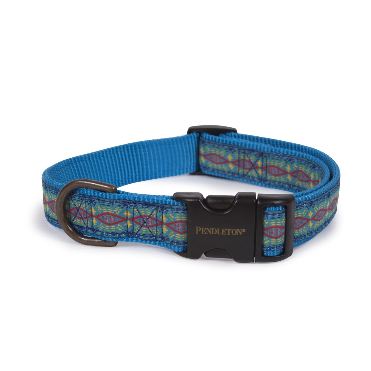 Pendleton Diamond River Turquoise Dog Collar X-Large