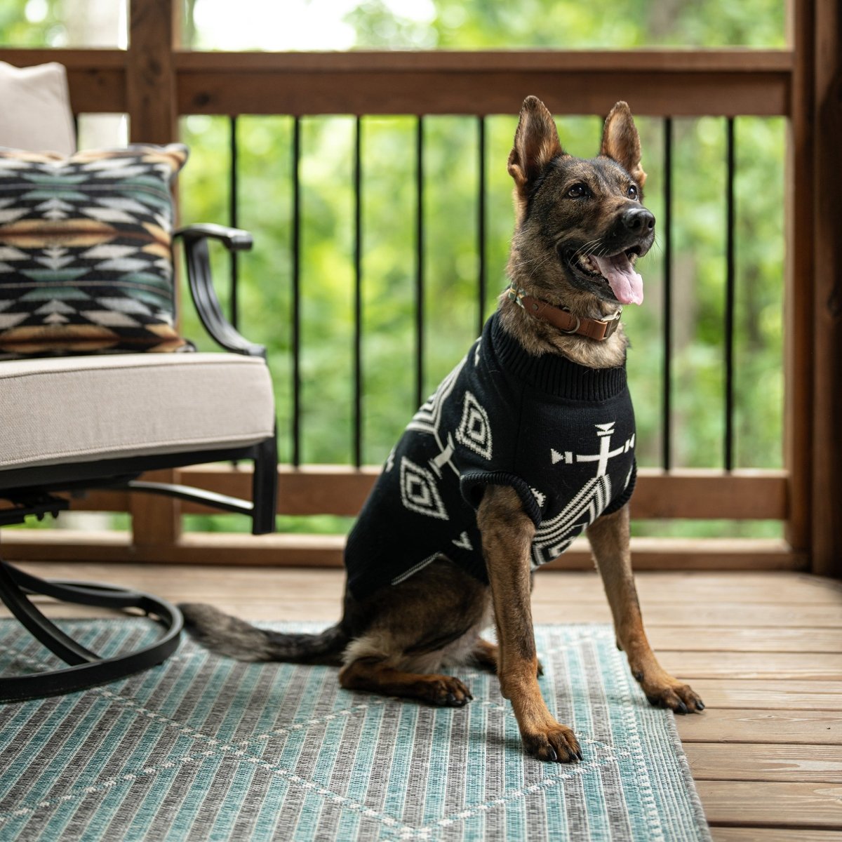 Pendleton Knitted Dog Sweater - apparel, Best Seller, and cats