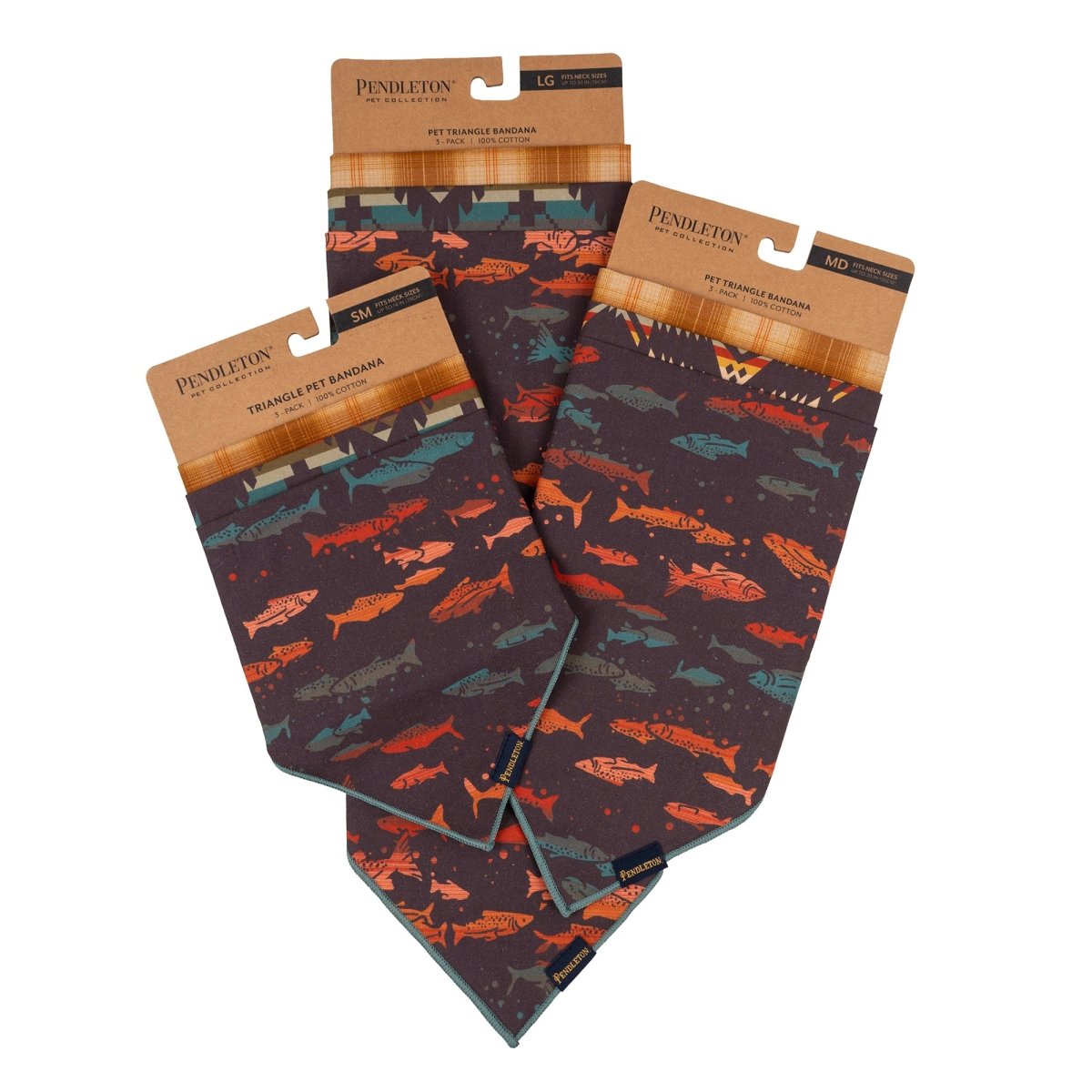 Pendleton Pet Bandana Multipack - Gift Idea, New, and pendleton