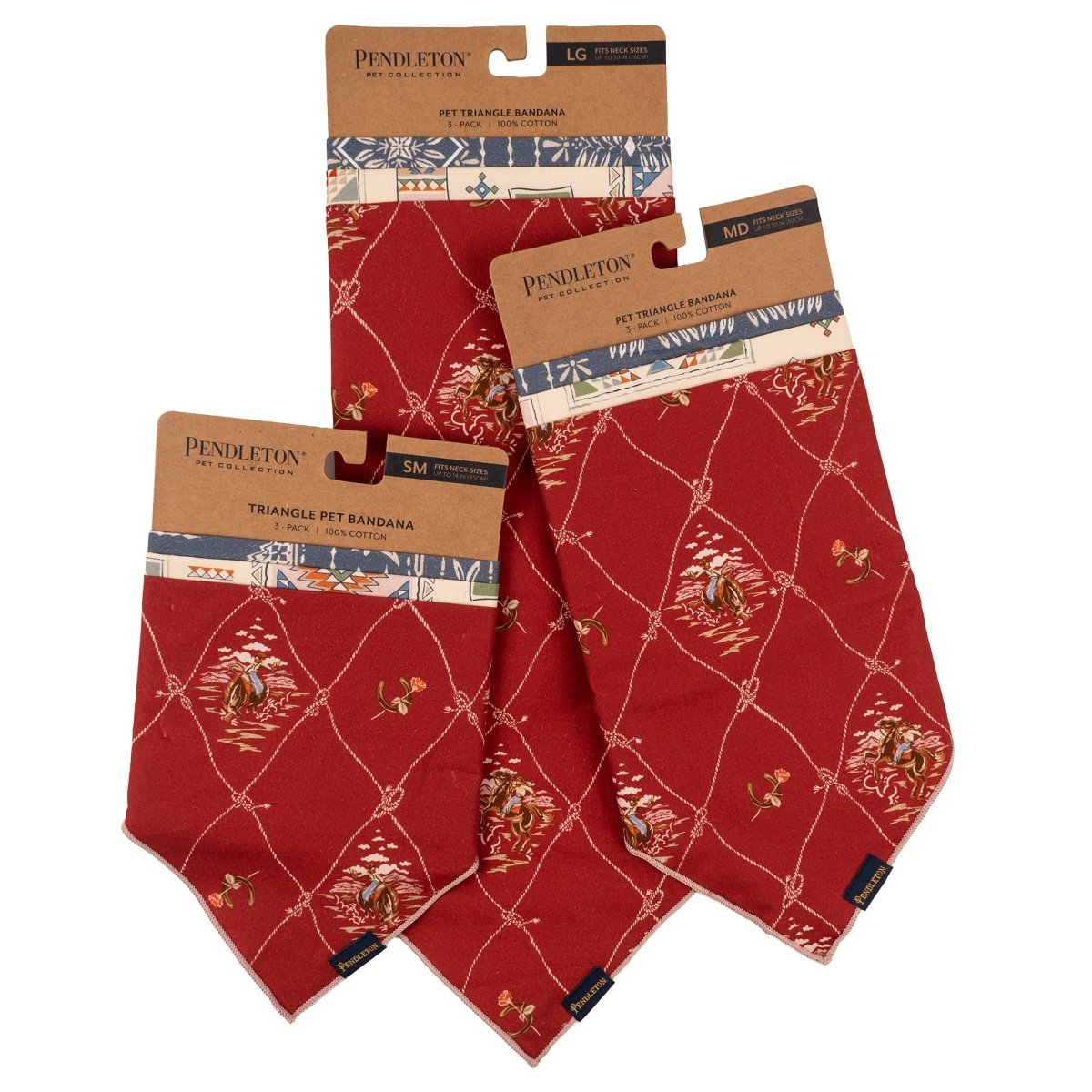 Pendleton Pet Bandana Multipack - Gift Idea, New, and pendleton