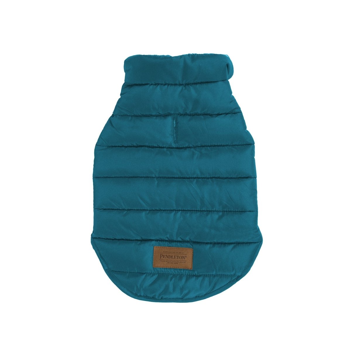Pendleton Pilot Rock Puffer Dog Coat Teal, X-Small (11Lx12–17w)