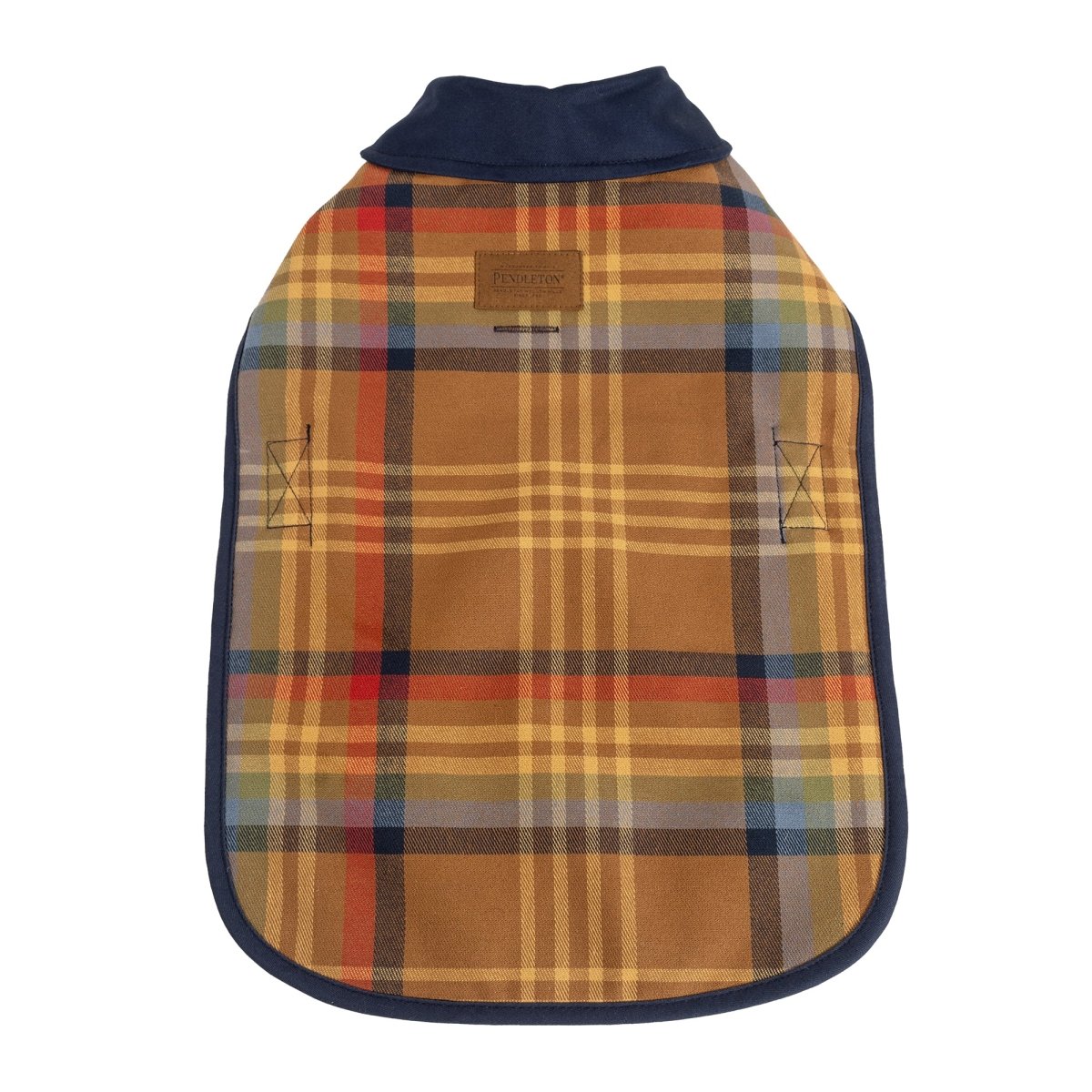 Pendleton Plaid Pet Coat - apparel, Block Plaid, and Coats
