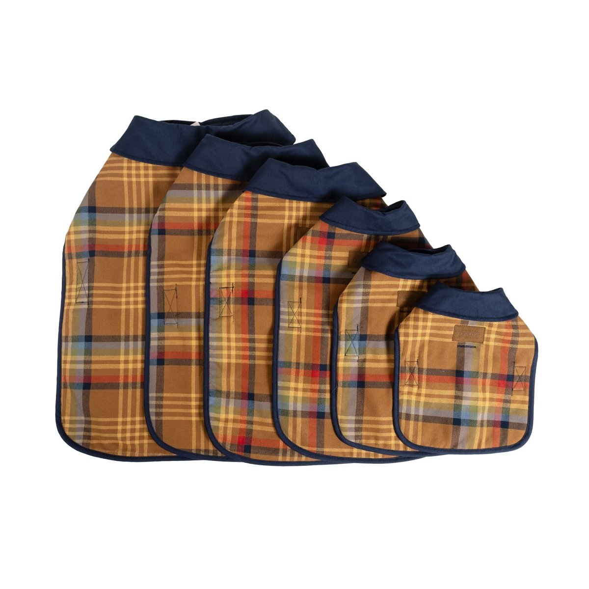 Pendleton Plaid Pet Coat - apparel, Block Plaid, and Coats