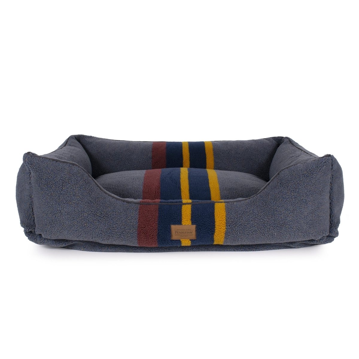 Pendleton Vintage Camp Lake Kuddler Berber Dog Bed X-Large (42"w x 30"d x 10½”h)