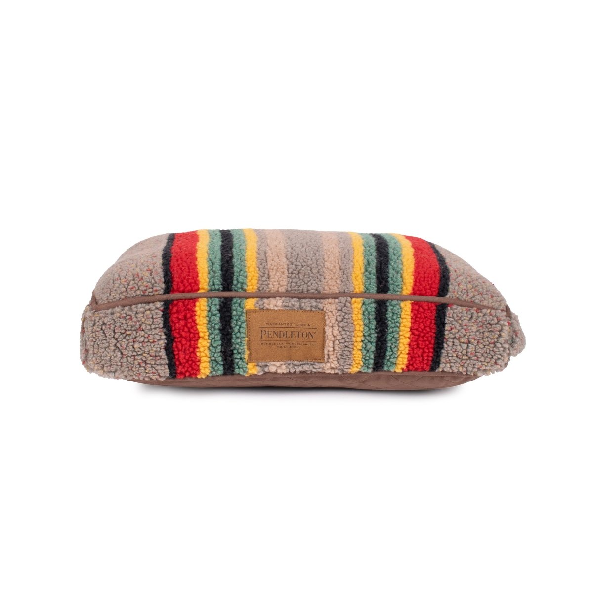 Pendleton Vintage Camp Umber Pet Napper Berber Dog Bed X-Small (16x12x3.5), Complete Bed