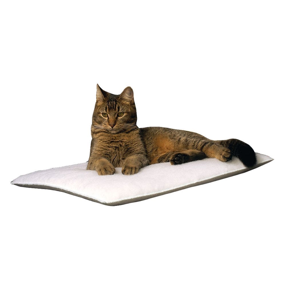 Purr Padd Cat Bed White