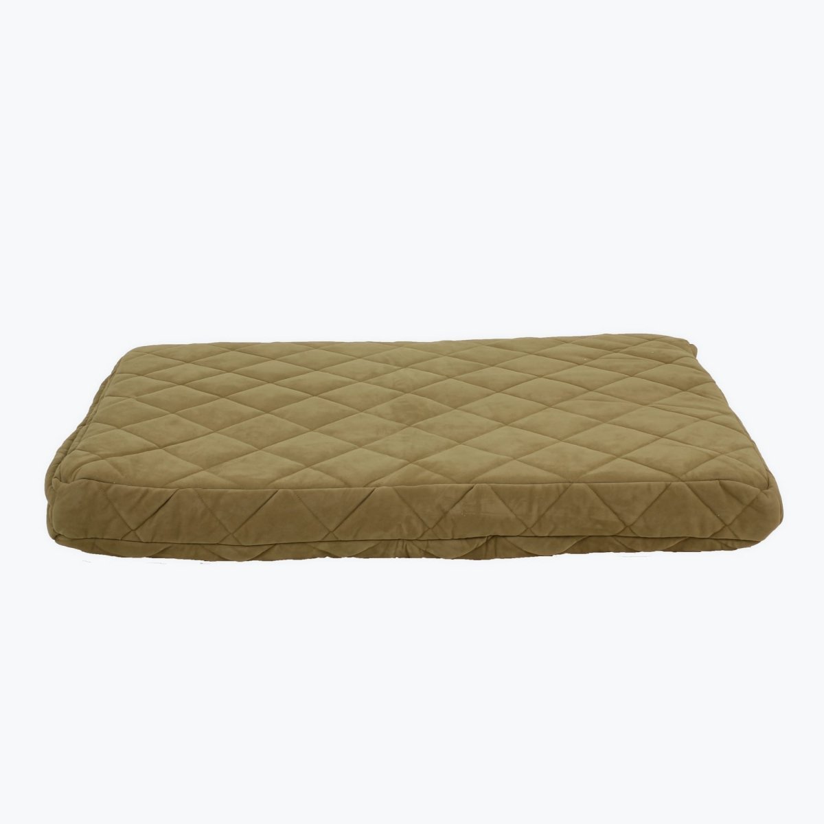Quilted Orthopedic Jamison Dog Bed with Moisture Barrier Sage, Medium (42x30x4), Complete Bed