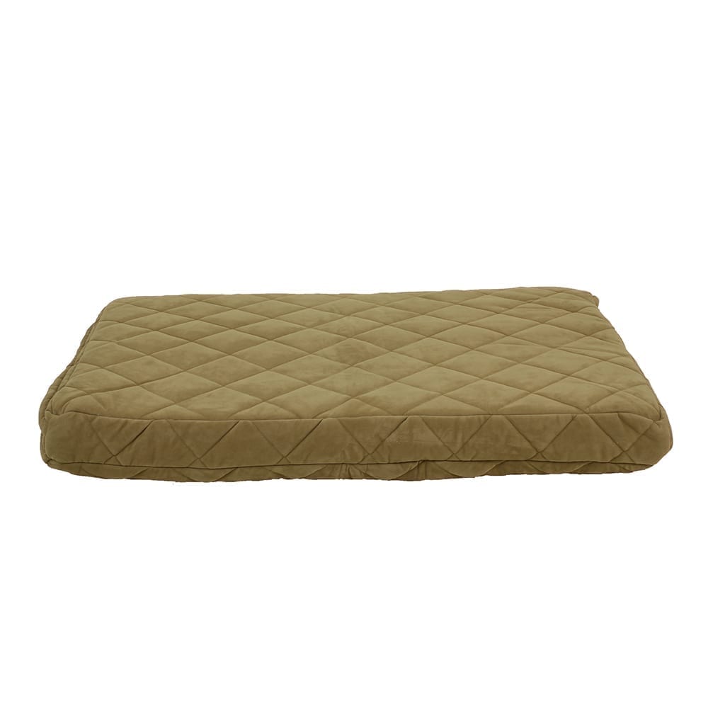 Quilted Orthopedic Jamison Dog Bed with Moisture Barrier Sage, Large (48x36x4), Complete Bed