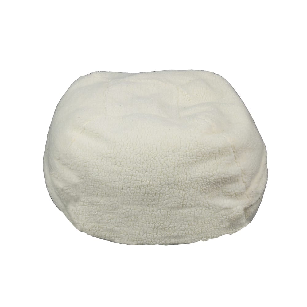 Sherpa Puff Ball Nesting Dog Bed Large (32”), Complete Bed
