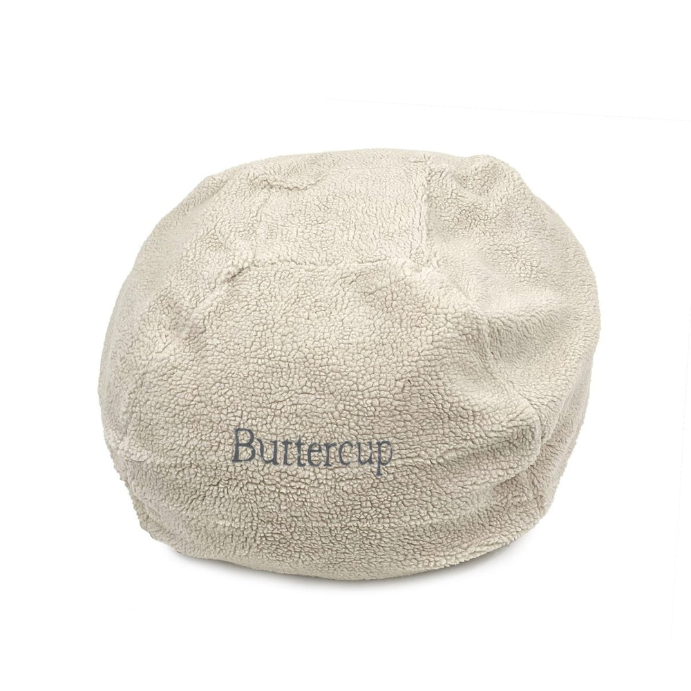 Sherpa Puff Ball Pet Bed