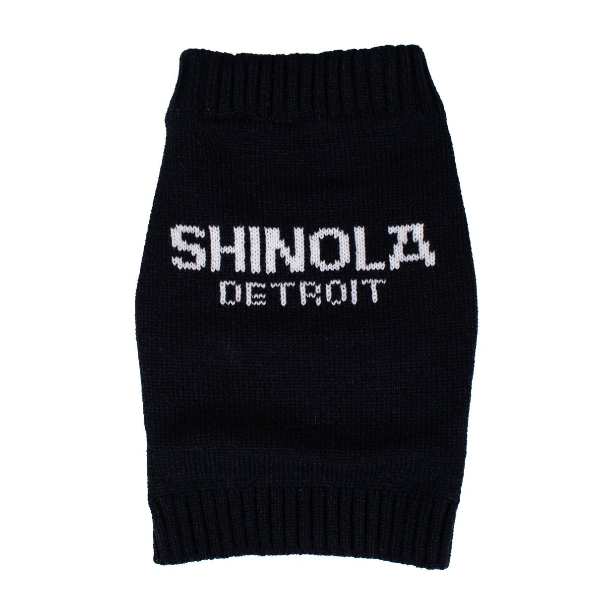 Shinola Brand Logo Knitted Pet Sweater Small