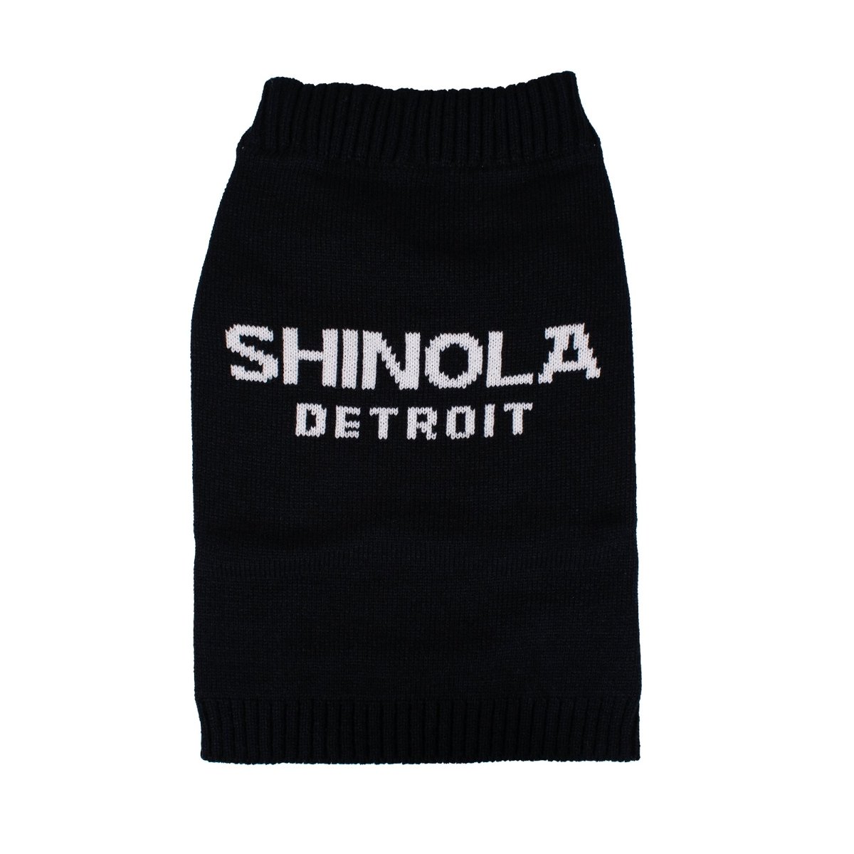 Shinola Brand Logo Knitted Pet Sweater Medium