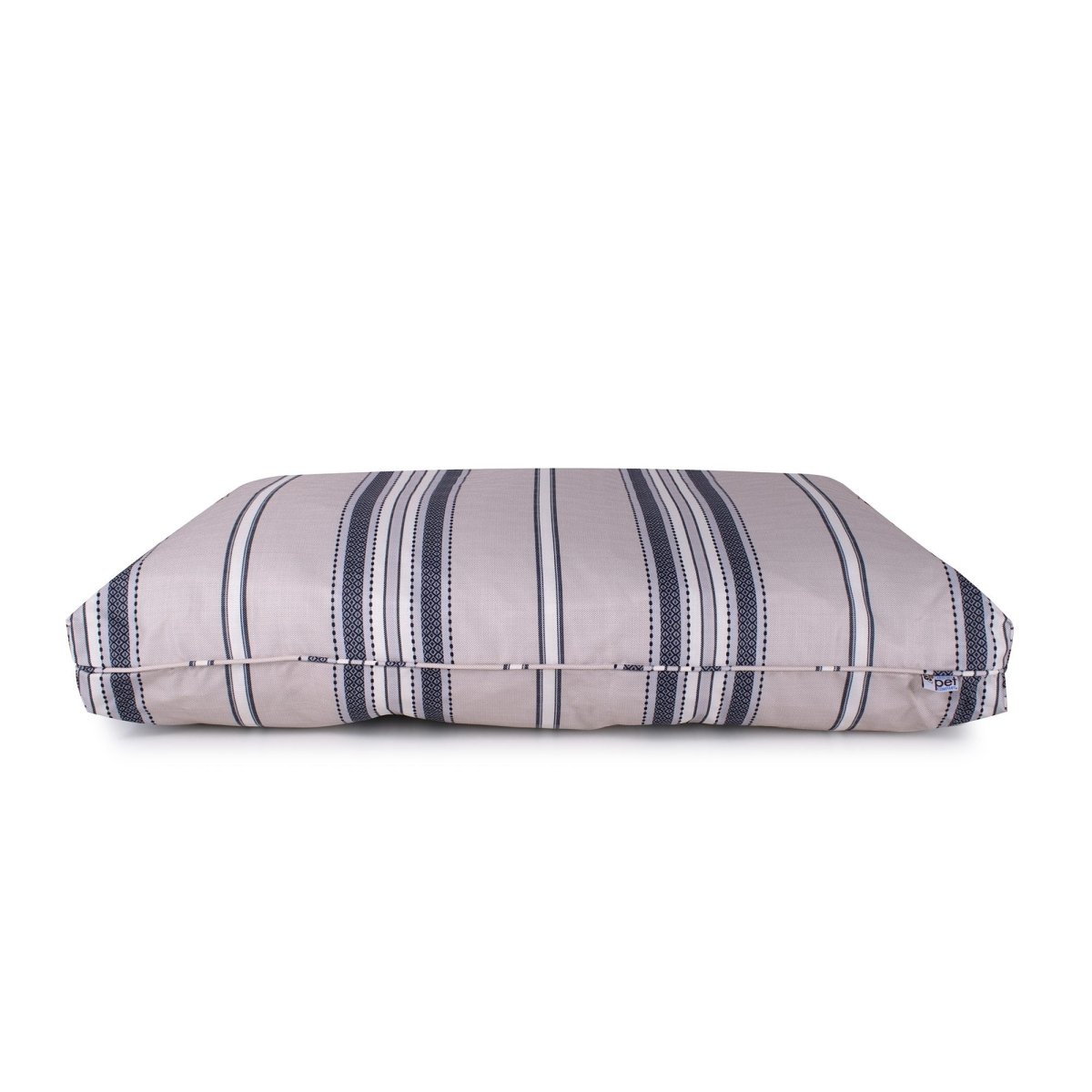 Turkish Towel Indoor Outdoor Dog Bed Tan, Large (54x44x4)