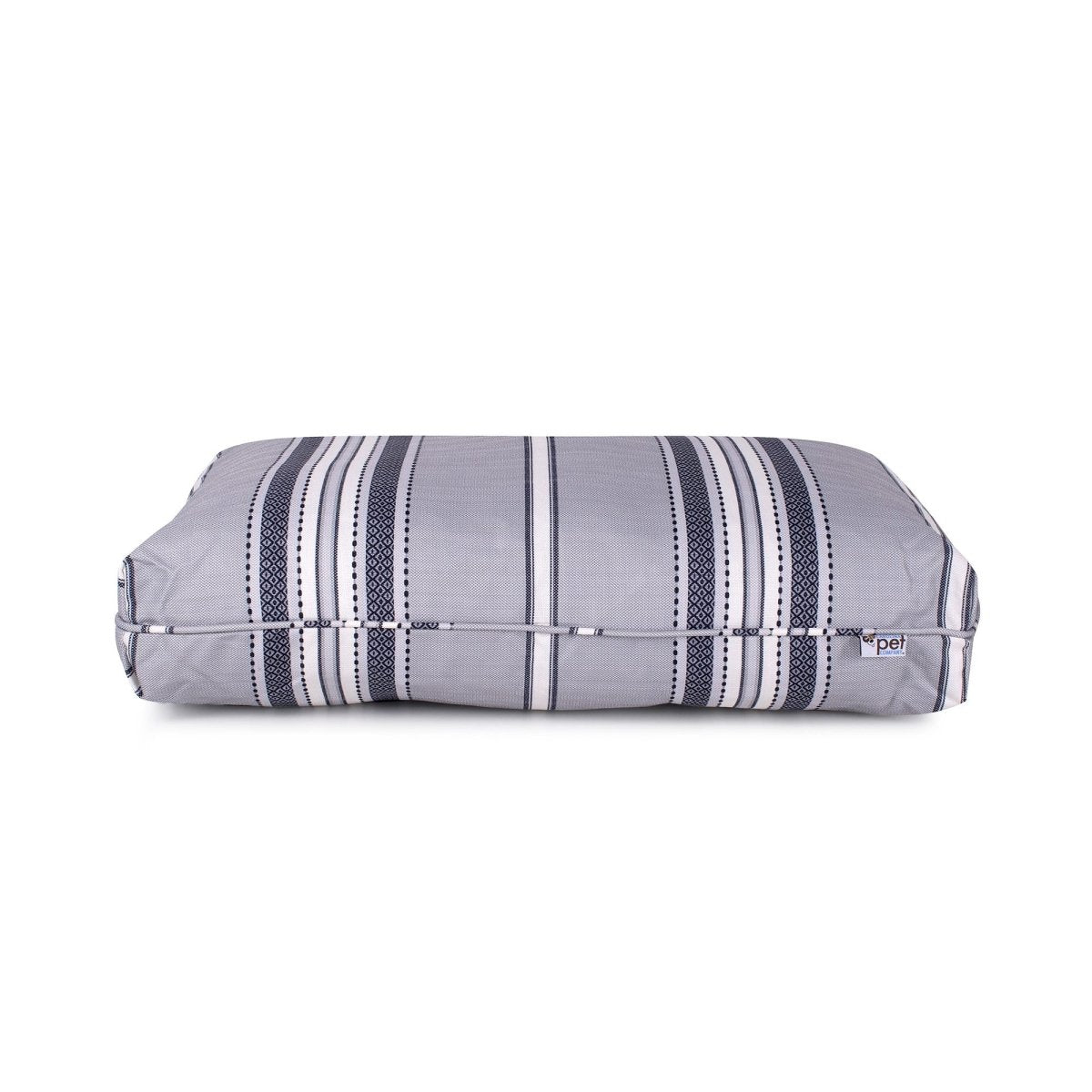 Turkish Towel Indoor Outdoor Dog Bed Gray, X-Small (28x20x4)